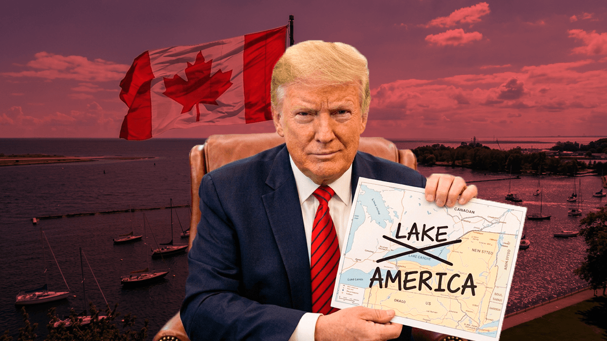 Can a president really rename a lake?