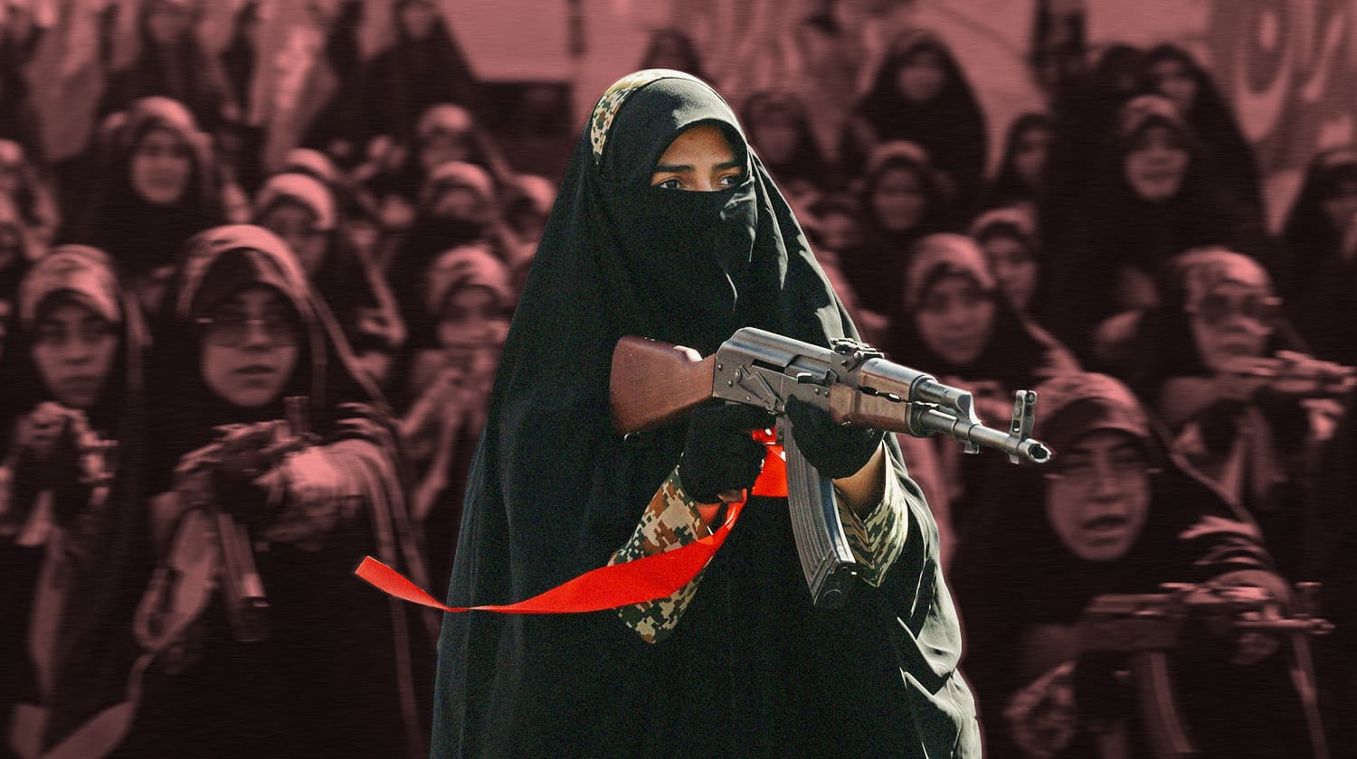 Iran trains its women for war!